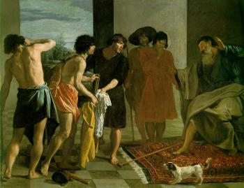 疊戈 羅德裡格斯 德 蓆爾瓦 委拉斯貴支 Joseph's Bloody Coat Brought to Jacob